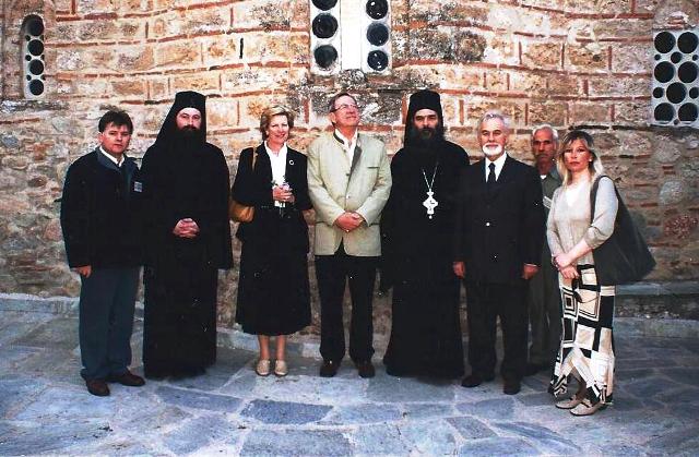 ο βασιλιάς Κωσταντινος στα μετέωρα